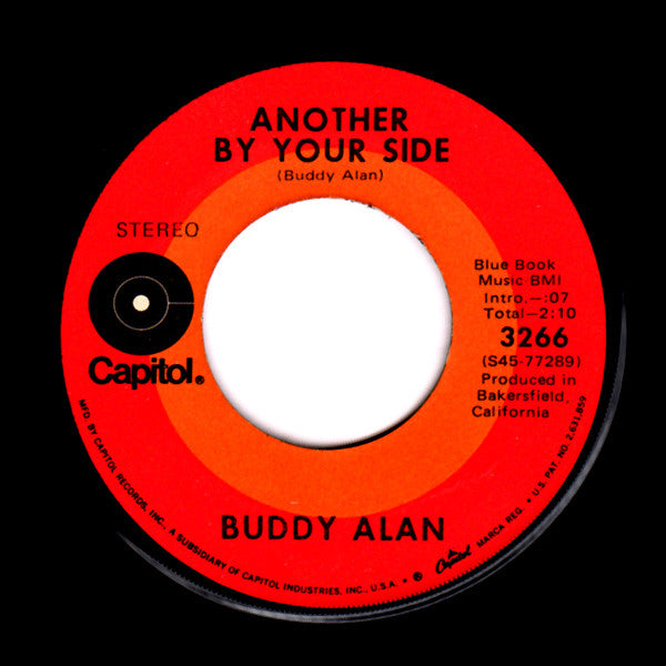 Buddy Alan : Another By Your Side (7", Single)