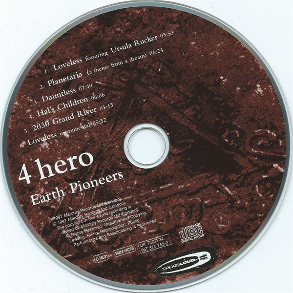 4 Hero : Earth Pioneers (CD, EP)
