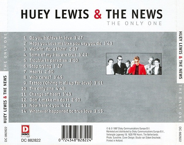 Huey Lewis & The News : The Only One (CD, Comp)