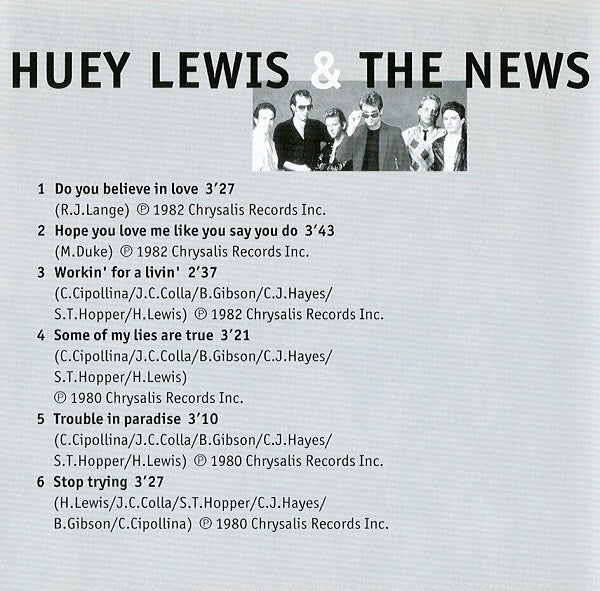 Huey Lewis & The News : The Only One (CD, Comp)