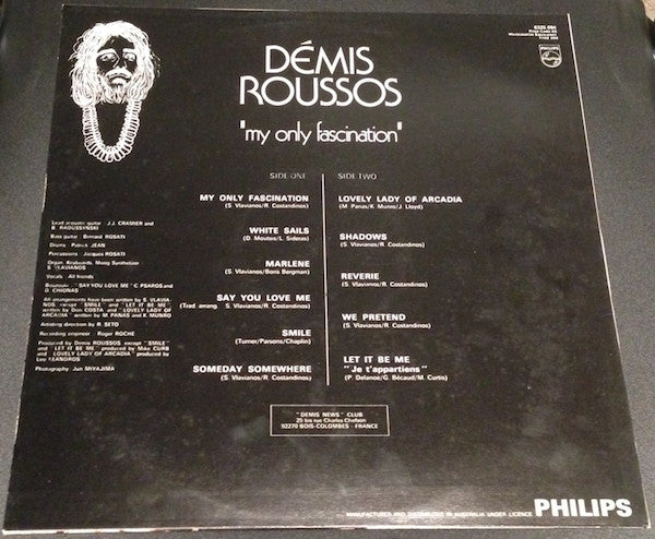 Démis Roussos* : My Only Fascination (LP, Album)
