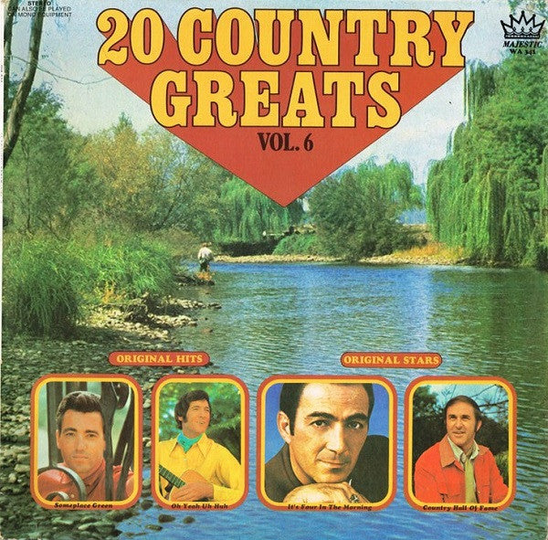 Various : 20 Country Greats Vol. 6 (LP, Comp, Ltd)