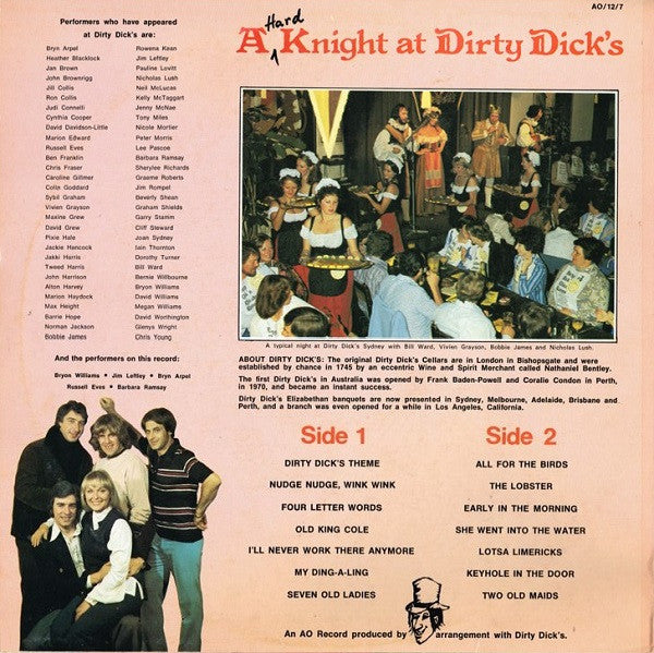 Various : A Hard Knight At Dirty Dick's (LP)