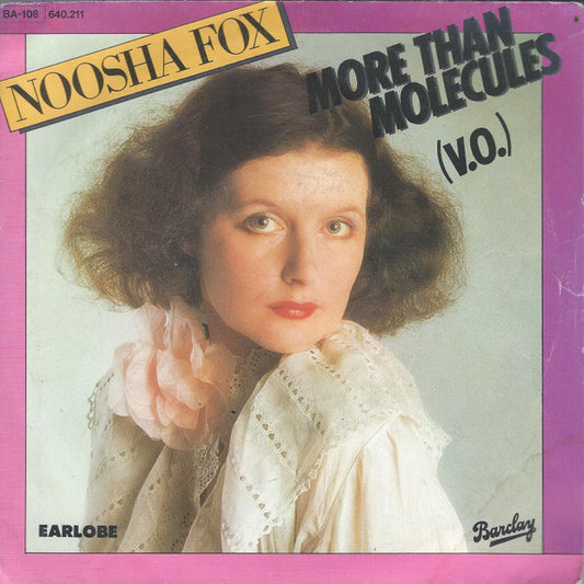 Noosha Fox : More Than Molecules (7", Single)
