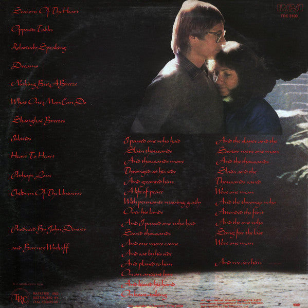 John Denver : Seasons Of The Heart (LP, Album)