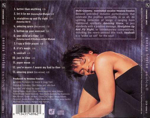 Nnenna Freelon : Soulcall (CD, Album)