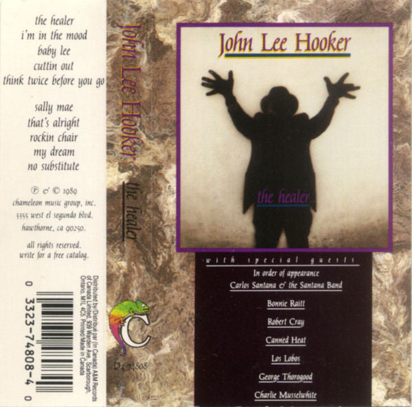 John Lee Hooker : The Healer (Cass, Album, Dol)