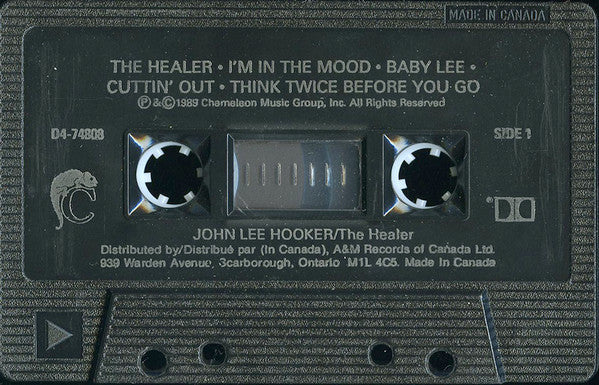 John Lee Hooker : The Healer (Cass, Album, Dol)