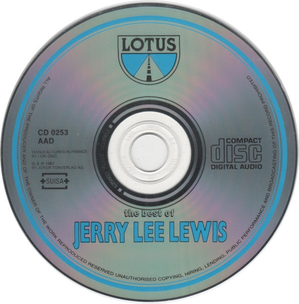 Jerry Lee Lewis : The Best Of Jerry Lee Lewis (CD, Comp)
