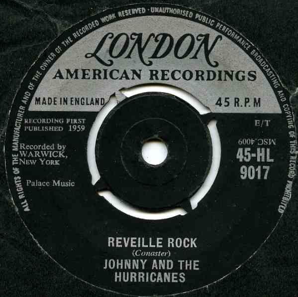 Johnny And The Hurricanes : Reveille Rock (7", Single)