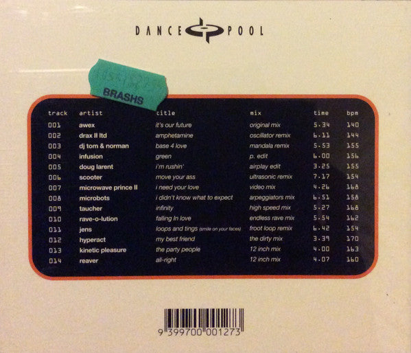 Various : Strictly Techno 2 (CD, Comp, Yel)