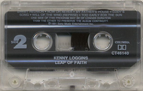 Kenny Loggins : Leap Of Faith (Cass, Album, Dol)