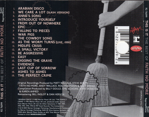 Faith No More : This Is It (The Best Of) (CD, Comp, RM)