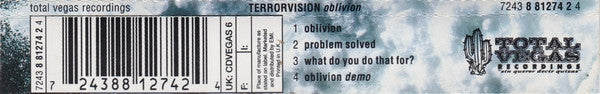 Terrorvision : Oblivion (CD, Single, CD2)