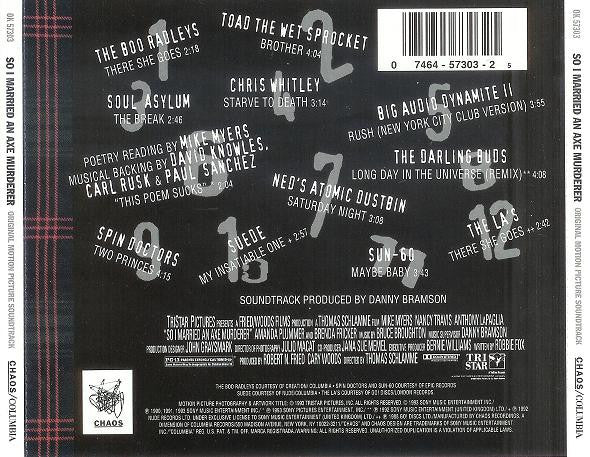 Various : So I Married An Axe Murderer (CD, Comp)