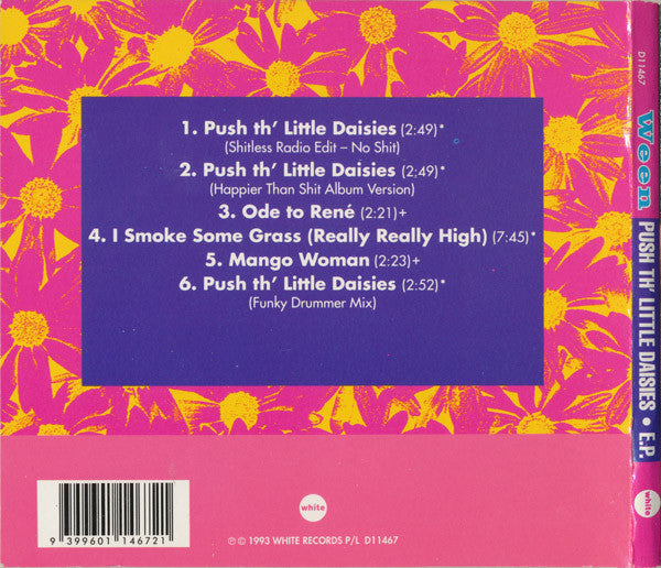 Ween : Push Th' Little Daisies (CD, EP, Dig)
