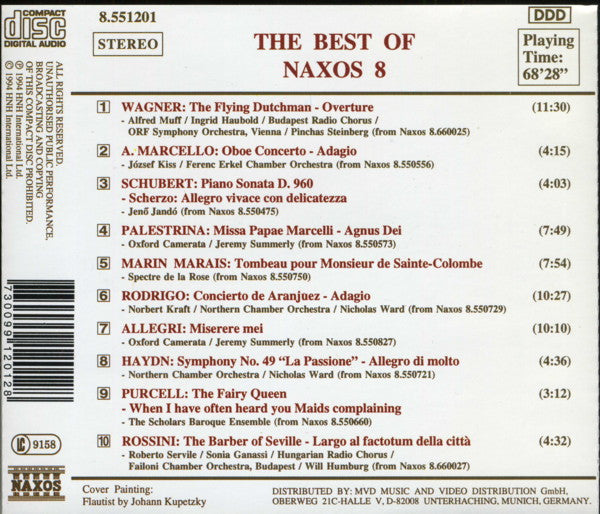 Various : The Best Of Naxos 8 (CD, Comp)