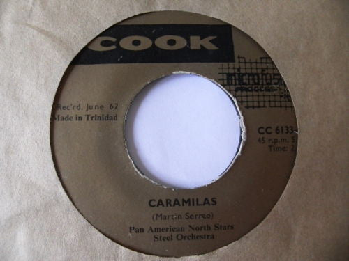 Pan Am Jet North Stars Steelband : Caramilas / Serenade (7", Single)