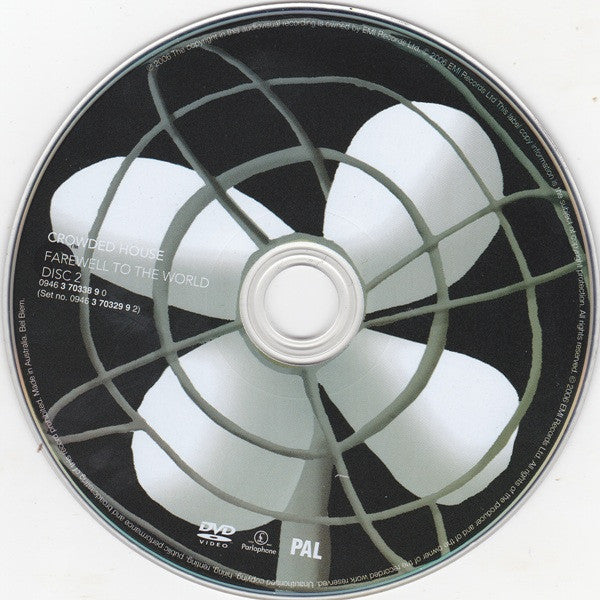 Crowded House : Farewell To The World (2xDVD-V, PAL)