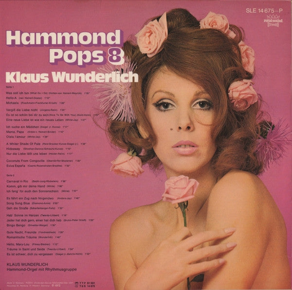 Klaus Wunderlich : Hammond Pops 8 (LP, Album)