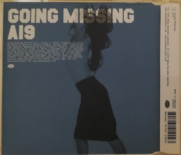 Maxïmo Park : Going Missing (Part One) (CD, Single)