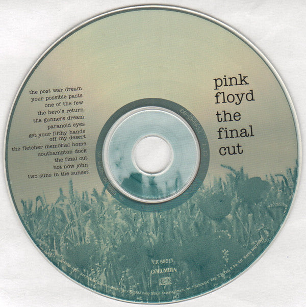 Pink Floyd : The Final Cut (CD, Album, RE, RM)