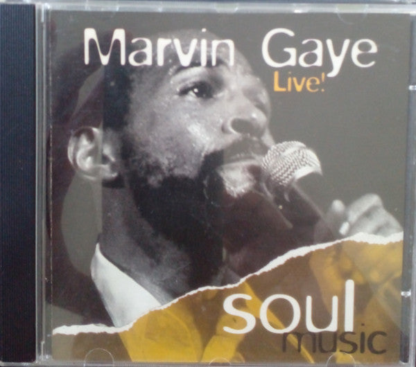 Marvin Gaye : Live (CD, Album)