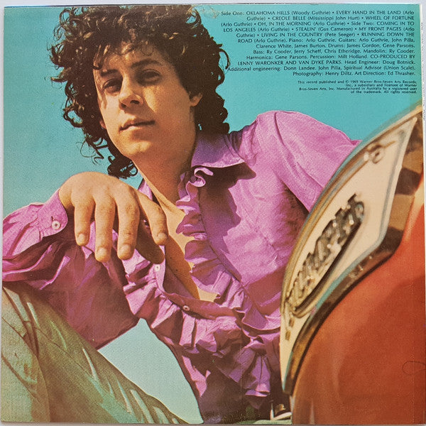 Arlo Guthrie : Running Down The Road (LP, Album)