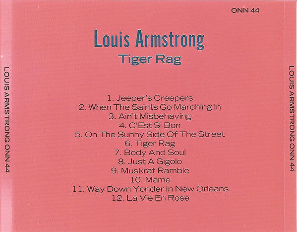 Louis Armstrong : Tiger Rag (CD, Comp)