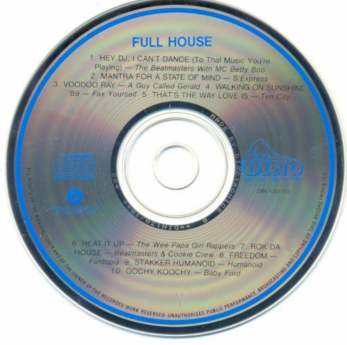 Various : Full House 1990 (2xCD, Comp)