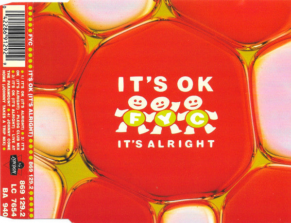 Fine Young Cannibals : It’s OK (It’s Alright) (CD, Maxi)