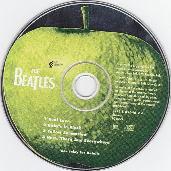 The Beatles : Real Love (CD, Single)
