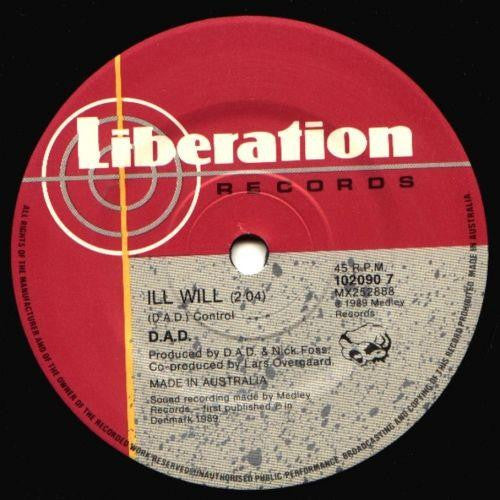 D*A*D* : Sleeping My Day Away (7", Single)