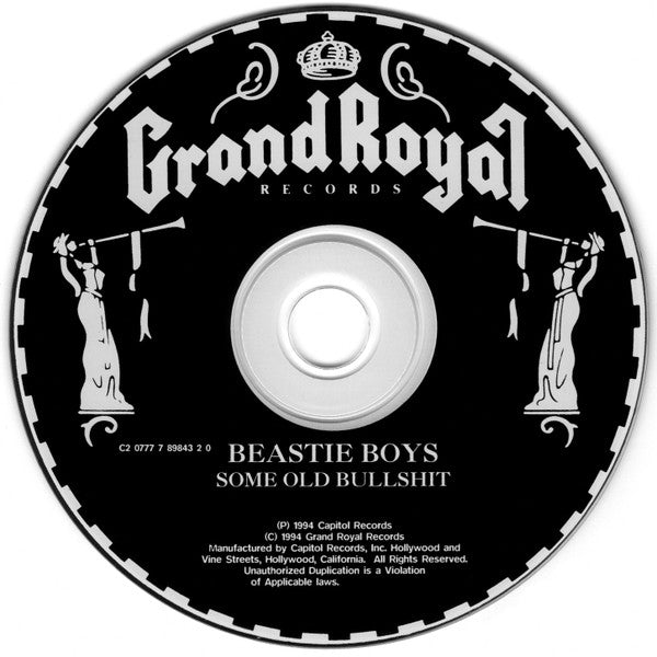 Beastie Boys : Some Old Bullshit (CD, Comp)