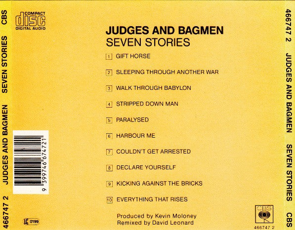 Seven Stories : Judges And Bagmen (CD, Album)
