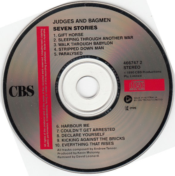Seven Stories : Judges And Bagmen (CD, Album)