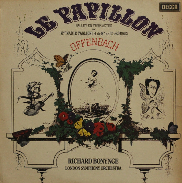 Offenbach*, Richard Bonynge, London Symphony Orchestra : Le Papillon (LP)