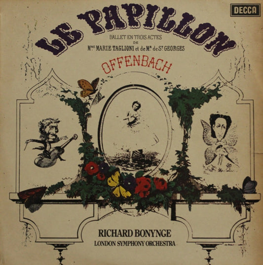 Offenbach*, Richard Bonynge, London Symphony Orchestra : Le Papillon (LP)