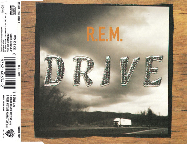 R.E.M. : Drive (CD, Single)
