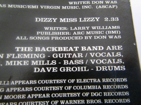 The Backbeat Band : Money (CD, Single)