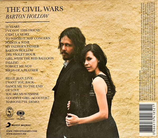 The Civil Wars : Barton Hollow (CD, Album, Dlx)