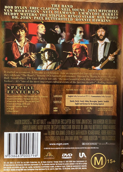 The Band : The Last Waltz (DVD-V, RM, PAL)