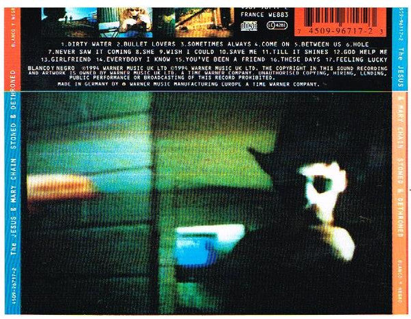 The Jesus & Mary Chain* : Stoned & Dethroned (CD, Album)