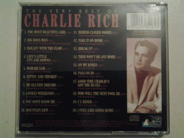 Charlie Rich : The Very Best Of Charlie Rich (CD, Comp, RE)