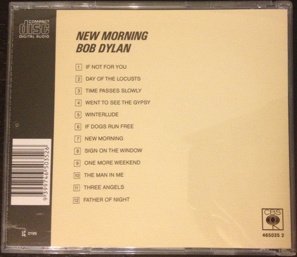 Bob Dylan : New Morning (CD, Album, RE)