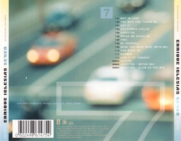 Enrique Iglesias : 7 (CD, Album)