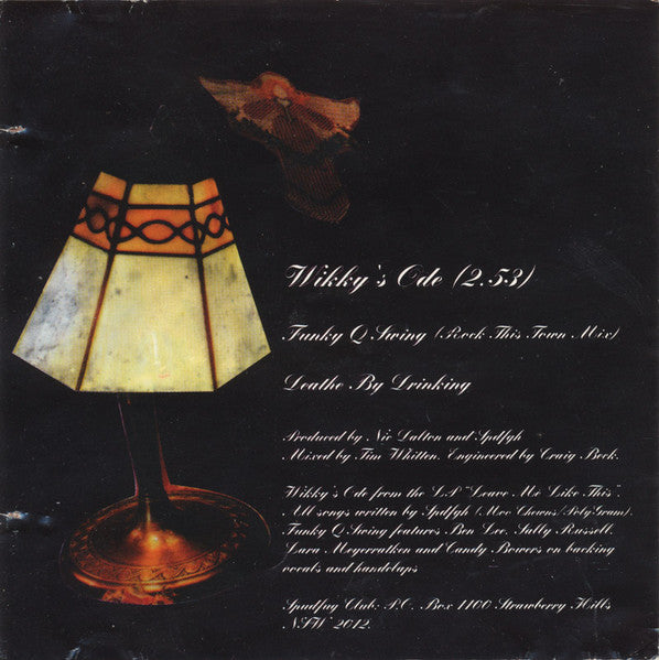 Spdfgh : Wikky's Ode (CD, EP)