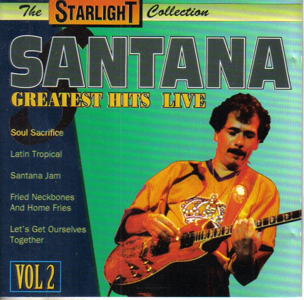 Santana : Greatest Hits Live Vol 2 (CD, Comp)