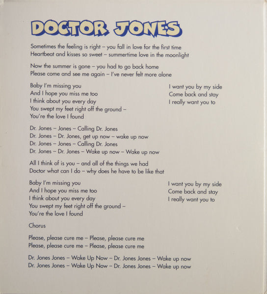 Aqua : Doctor Jones (CD, Single, Dig)