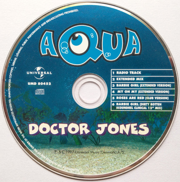 Aqua : Doctor Jones (CD, Single, Dig)